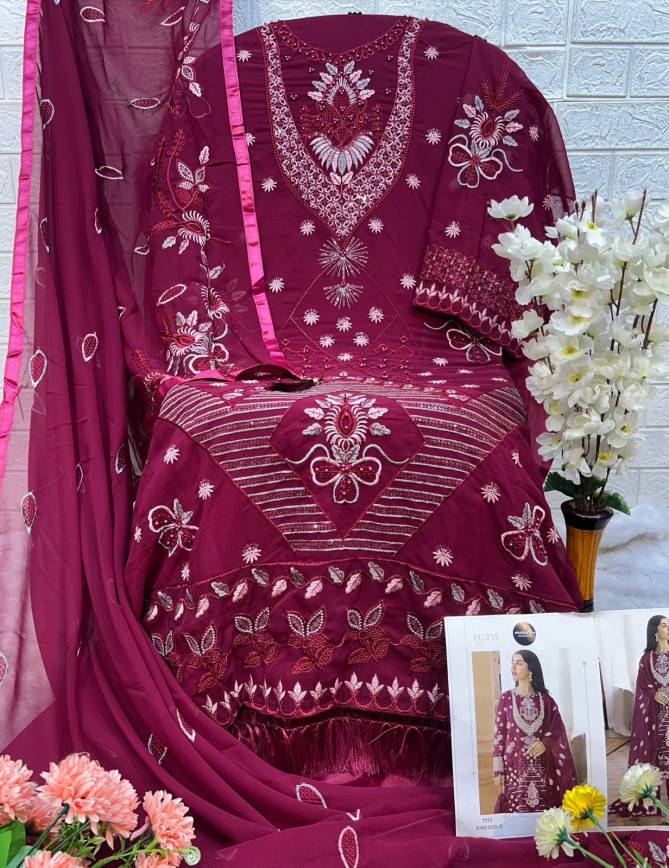 Mehbbob Tex 1330 Embroidery Georgette Pakistani Suits Wholesale Shop In Surat